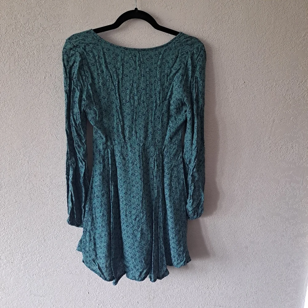 Hollister Boho Teal Mini dress - Picture 5 of 5